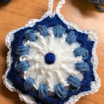 Starry Blue Ornament