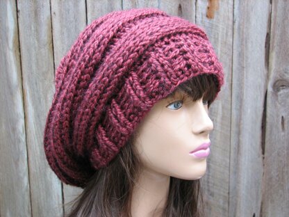 Crochet chunky hat