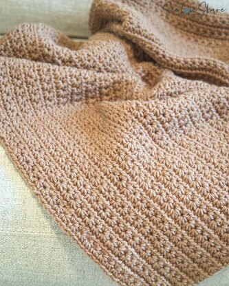 Star Stitch Cozy Throw