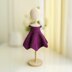 Crochet doll clothes, amigurumi doll dress, Spring Dresses