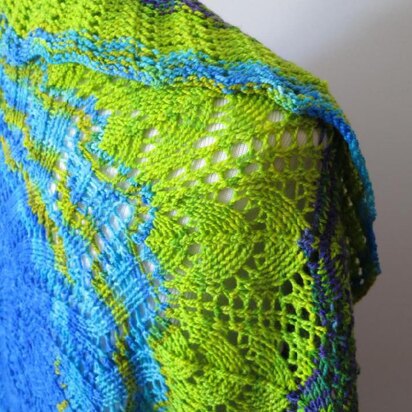 Jen Lucas Designs Castine Pi Shawl PDF