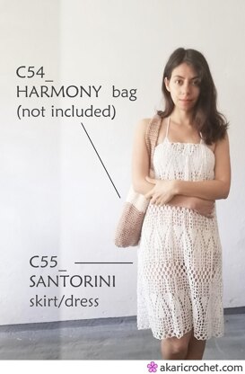 SANTORINI skirt dress _ C55