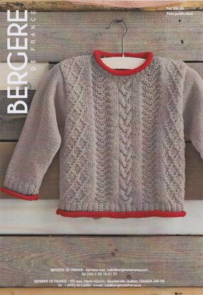 Sweater in Bergere de France Caline - 33689