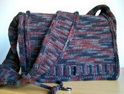 Loom Knitted Messenger Bag – Melli's Mish Mash