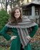 Slipped Stitch Ruffled Shawl, Casablanca Version