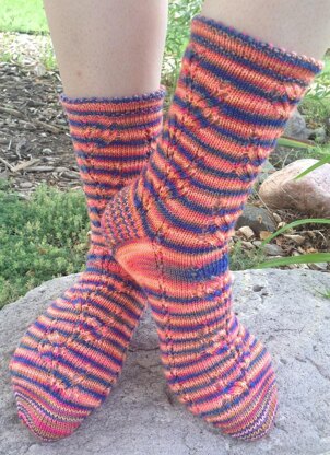 Solar Flare Socks