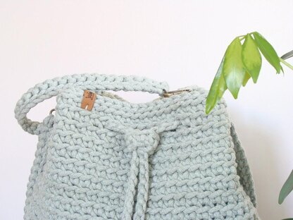 Drawstring Bucket Purse