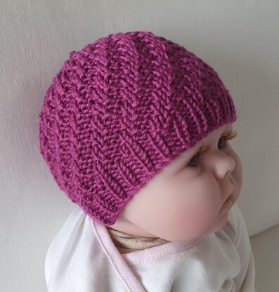 Legacy - Babies diagonal rib beanie