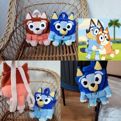 Bluey muffin backpack