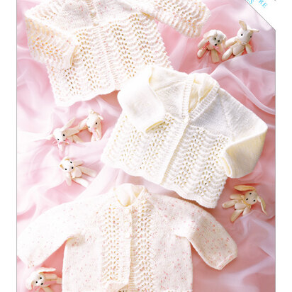 Babies Matinee Coats in Sirdar Snuggly DK - 3974 - Downloadable PDF