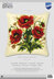 Vervaco Bunch of Poppies Cushion Front Chunky Cross Stitch Kit - 40cm x 40cm