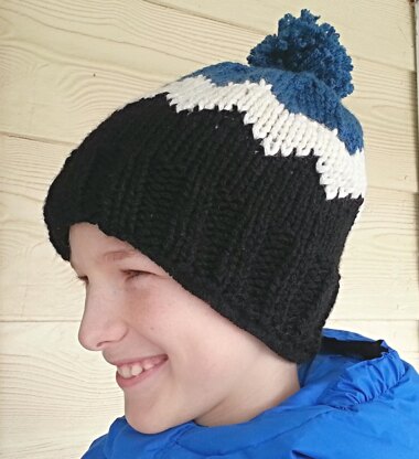 Snowy Mountains Beanie