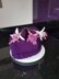 Knitted Fuchsia Tea Cosy