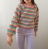 Rainbow prism sweater