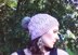 "Blush" slouchy hat