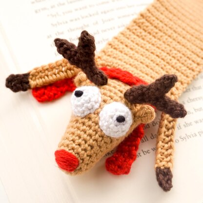 Reindeer Bookmark Crochet Pattern