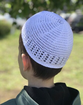 Crochet skull cap kufi