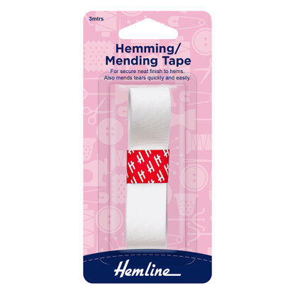 Hemline Hemming Tape 3m x 20mm - White