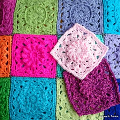 Crochet Mood Blanket - April