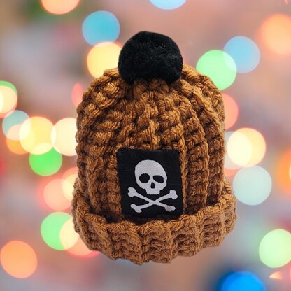 Skull Beanie Ornament