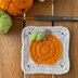 Granny square pumpkin Halloween