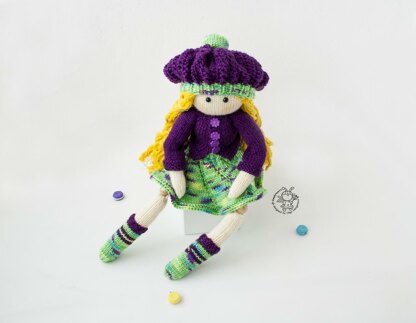 Beads jointed doll Janet