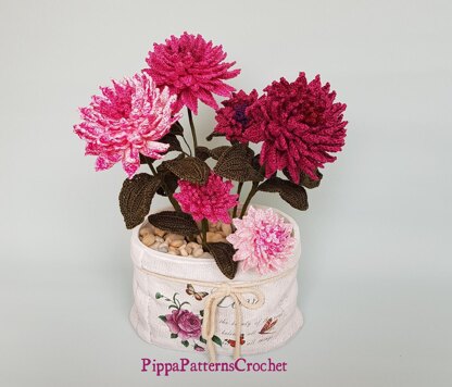 Crochet Dahlia Flower Kits - Hookok - Hookok