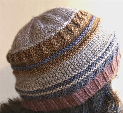 Metallic Twist Hat