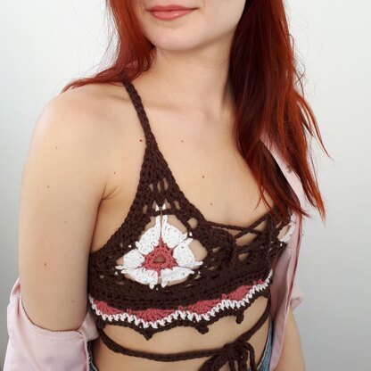 Flower power bralette