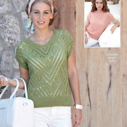 Tops in Sirdar Cotton DK - 7080 - Downloadable PDF