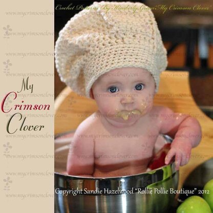 Baby Hat - "Le Petit Chef Hat"