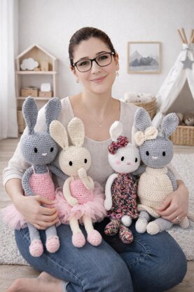 Ballet Bunny - Crochet Pattern
