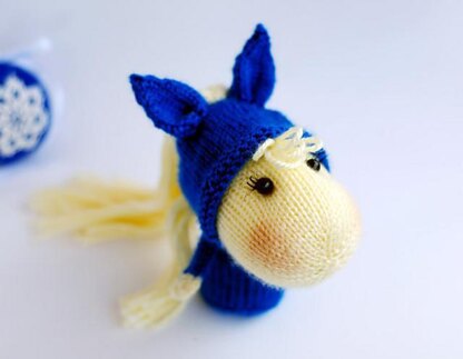 Blue Horse. Tanoshi Series Doll