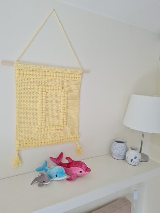 Letter D Wallhanging
