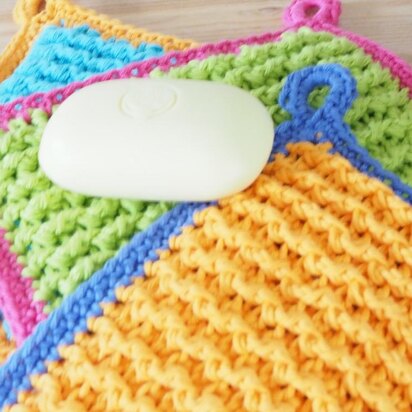 Crochet Cotton Wash Cloth