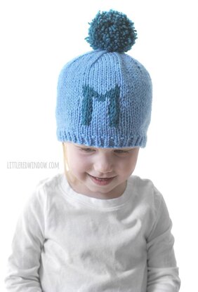 Monogram Baby Hat