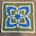 Hibiscus Afghan Square