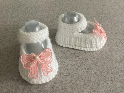 Baby Girl Rib Shoes