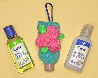 Easter Roses Sanitizer Bottle Cover