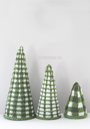 Plaid Christmas Trees