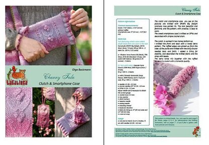 Cherry Tale Clutch and Smartphone case