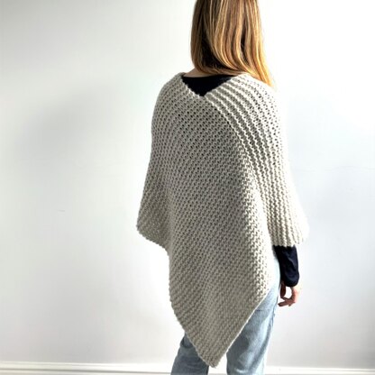 “Cloud” Easy Poncho and Cowl