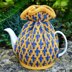 Medieval Cross 4 Cup Teapot Cosy Knitting Pattern