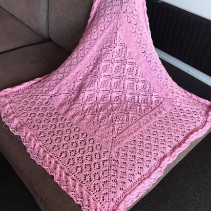 Patrick Baby Blanket - knitting pattern