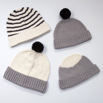 Roll Up Beanie (FOUR IN ONE)