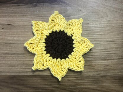 Sunflower Coaster