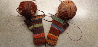 Fingerless Mitts