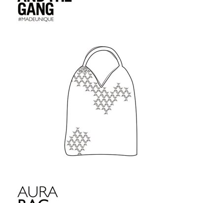 Aura Bag in Wool and the Gang Ra-Ra Raffia - Downloadable PDF