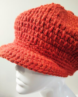 Baker Boy Cap with Button