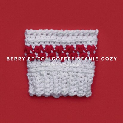 Berries Coffee Beanie Cozy